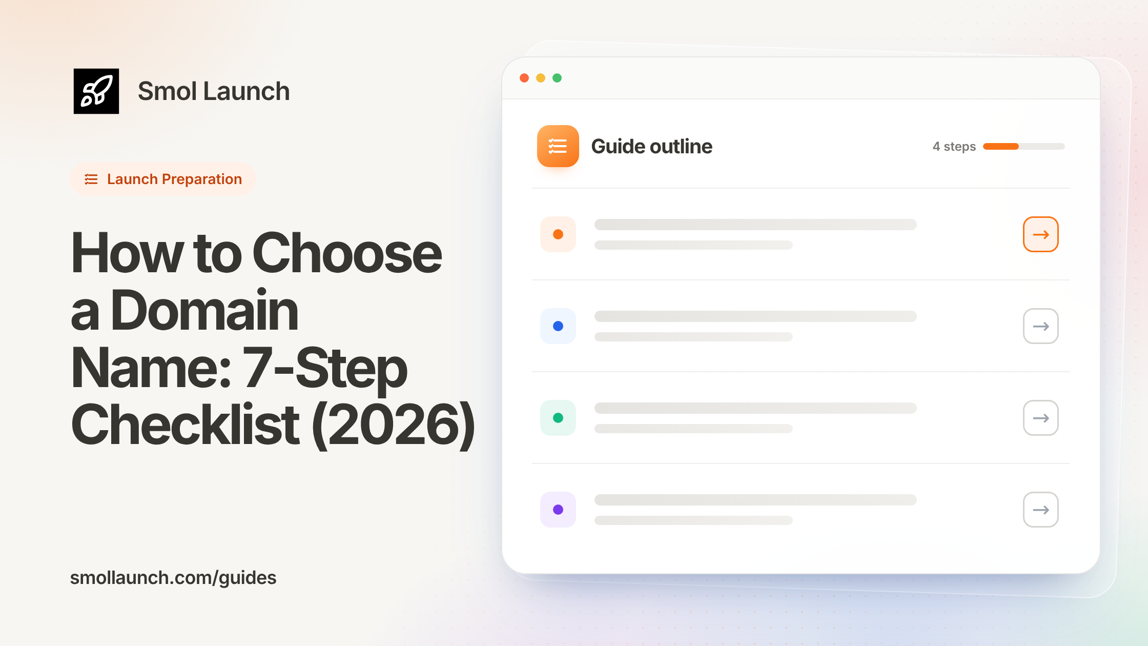 How to Choose a Domain Name: 7-Step Checklist (2026)