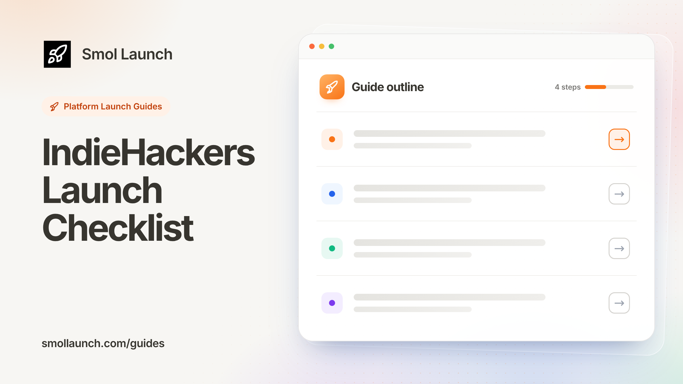 IndieHackers Launch Checklist