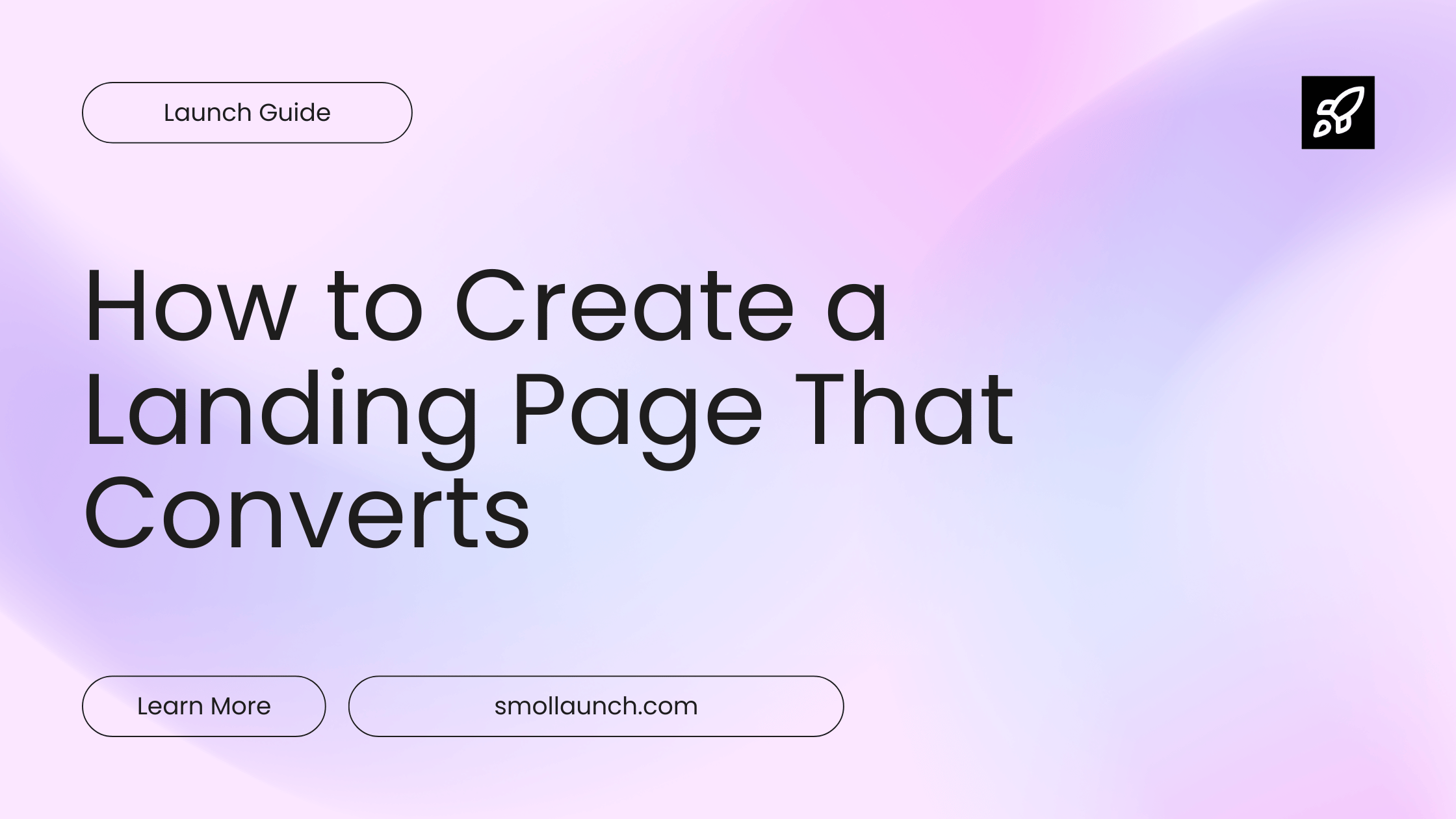 How to Create a Landing Page That Converts guide header image