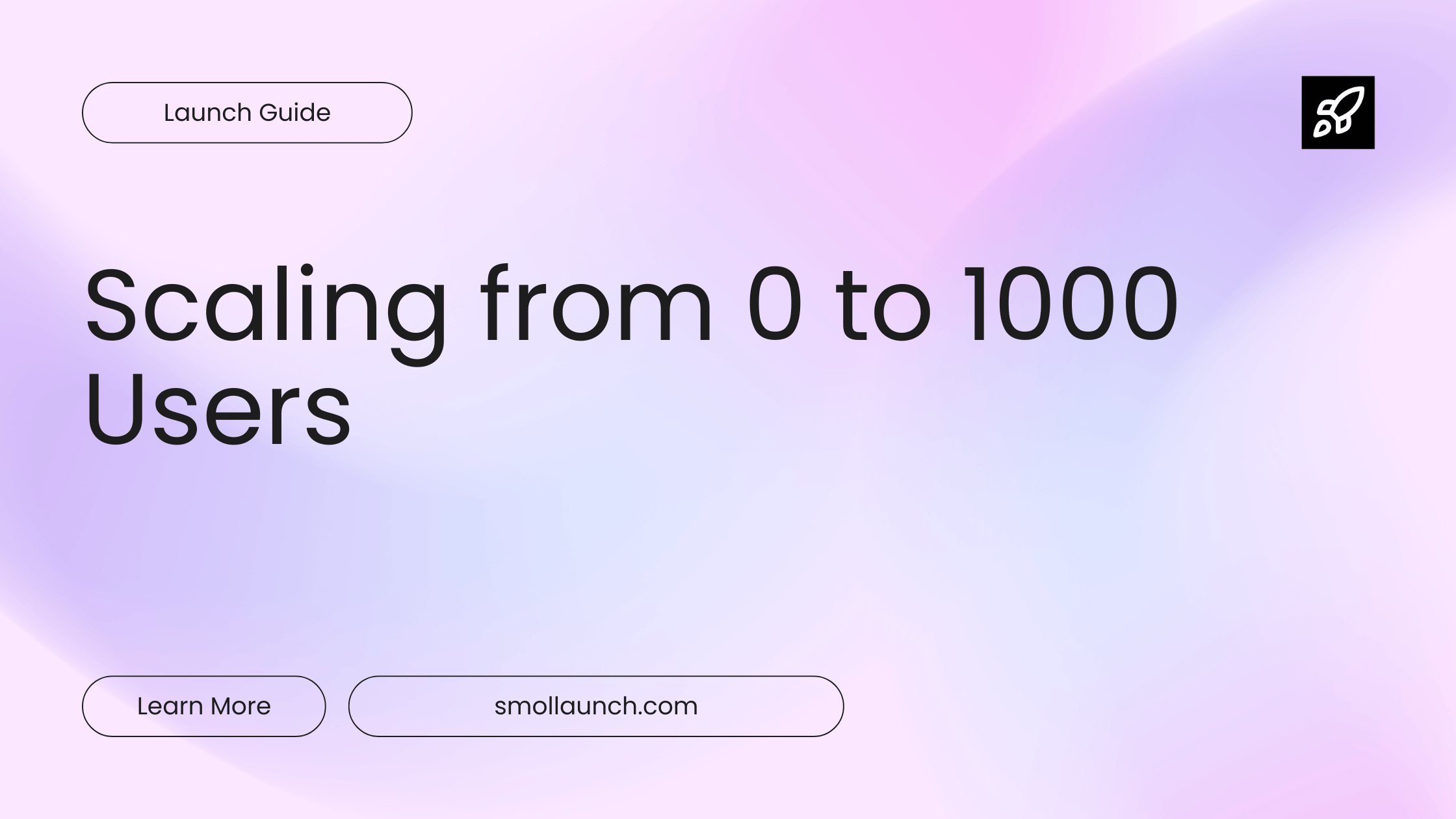Scaling from 0 to 1,000 Users guide header image